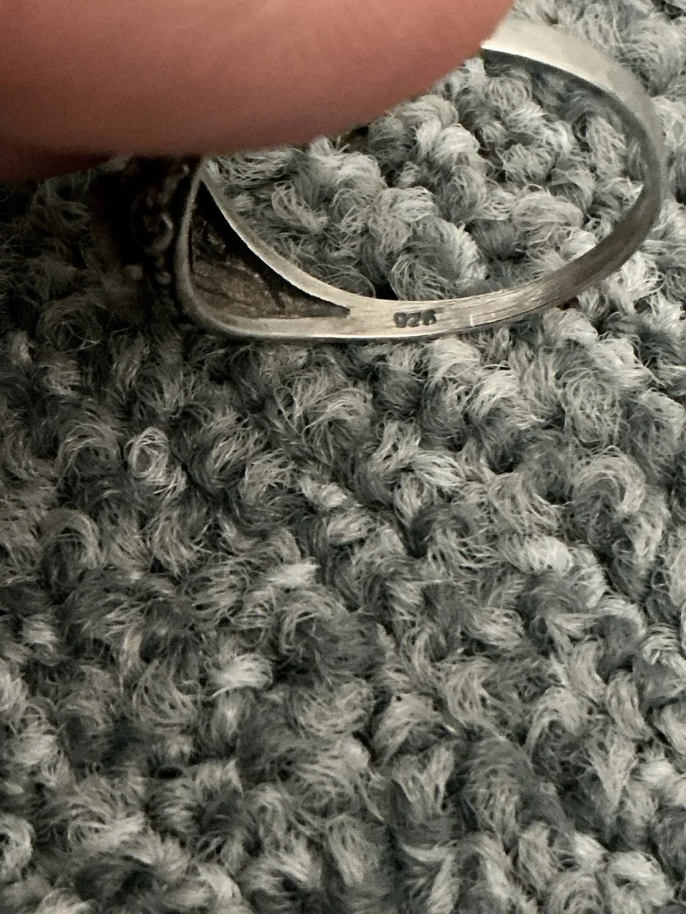 Vintage 925 Yin Yang Ring size 7/7.5